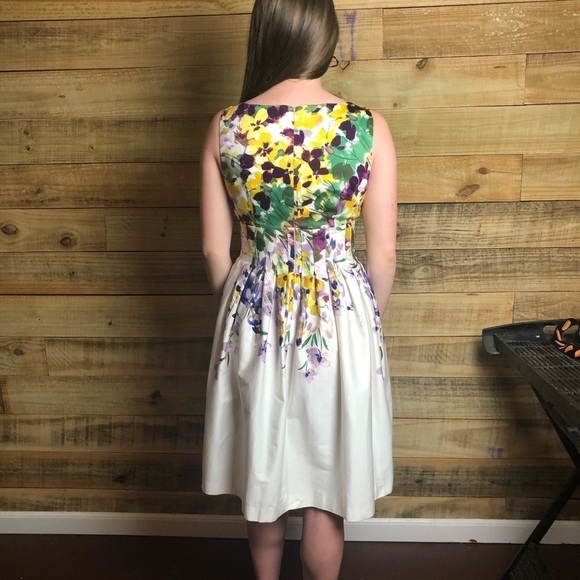 Eliza J, floral print dress - Picture 8 of 11